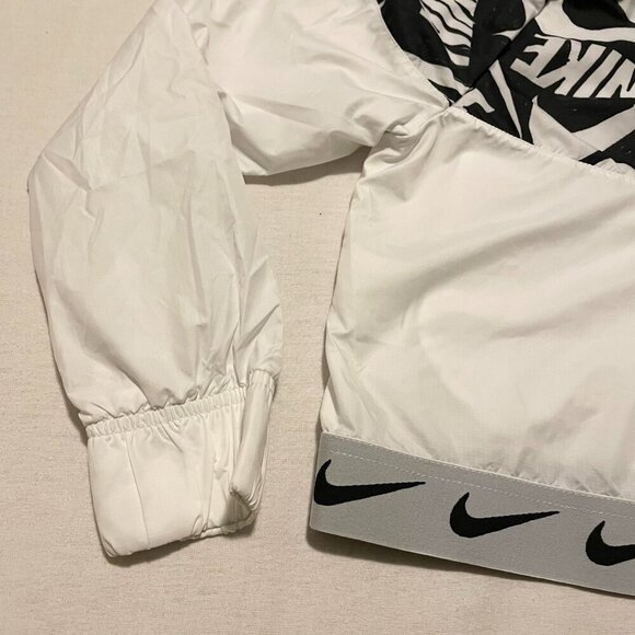 Nike Kids Sportswear Windrunner Jacket White Cj7426-104 Girls Size Small - Picture 15 of 16